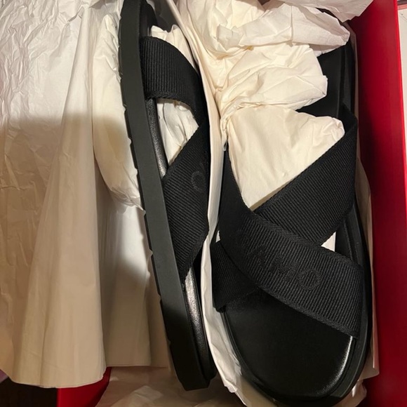 Salvatore Ferragamo Slippers in Black Sz 10.5 - Picture 4 of 9